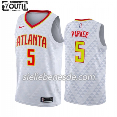 Kinder NBA Atlanta Hawks Trikot Jabari Parker 5 Nike 2019-2020 Association Edition Swingman